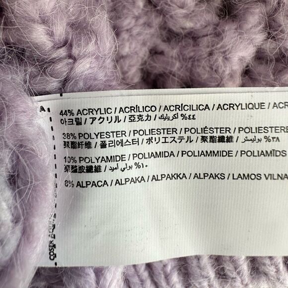 Mango Light Purple Cardigan With Jewel Buttons New - Picture 5 of 5